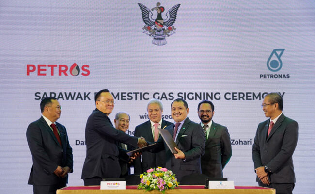 Sarawak Domestic Gas Signing Ceremony